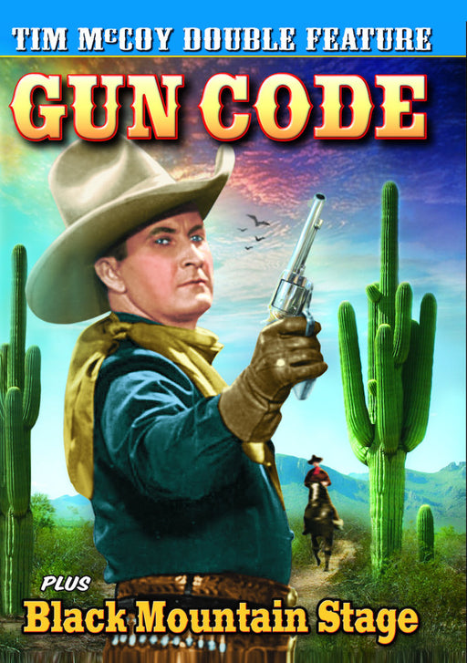 Tim McCoy Double Feature: Gun Code (1939) / Black Mountain Stage (1941 (MOD) (DVD MOVIE)