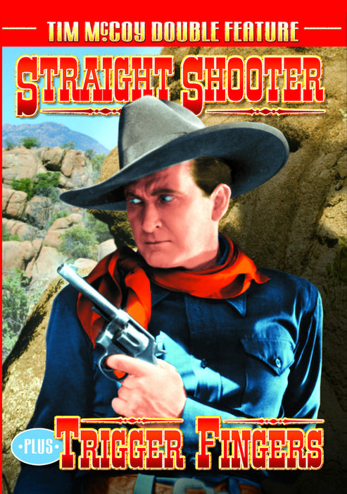 Tim McCoy Double Feature: Straight Shooter (1939) / Trigger Fingers (1 (MOD) (DVD MOVIE)