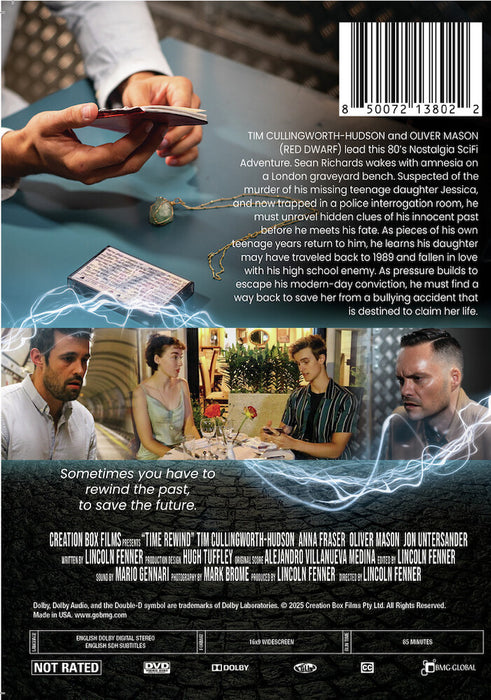 Time Rewind (MOD) (DVD Movie) - back cover art
