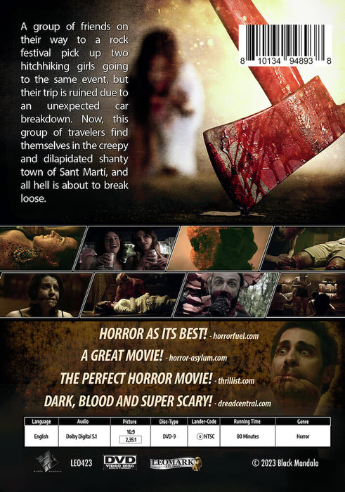 Time To Kill (MOD) (DVD Movie) - back cover art