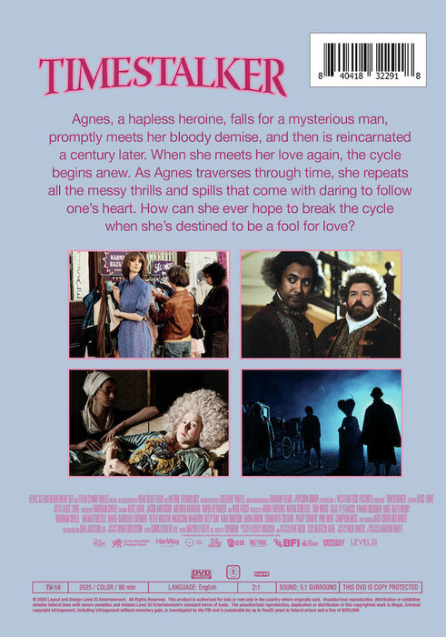 Timestalker (MOD) (DVD Movie) - back cover art