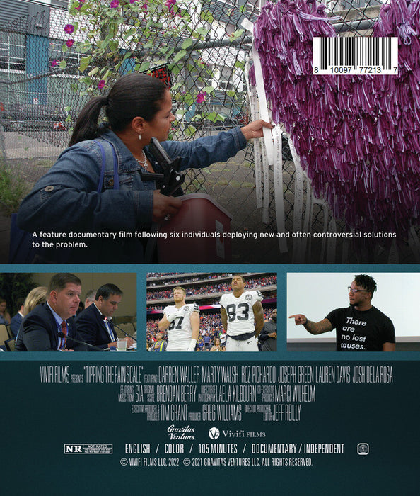 Tipping the Pain Scale (MOD) (BluRay Movie) - back cover art