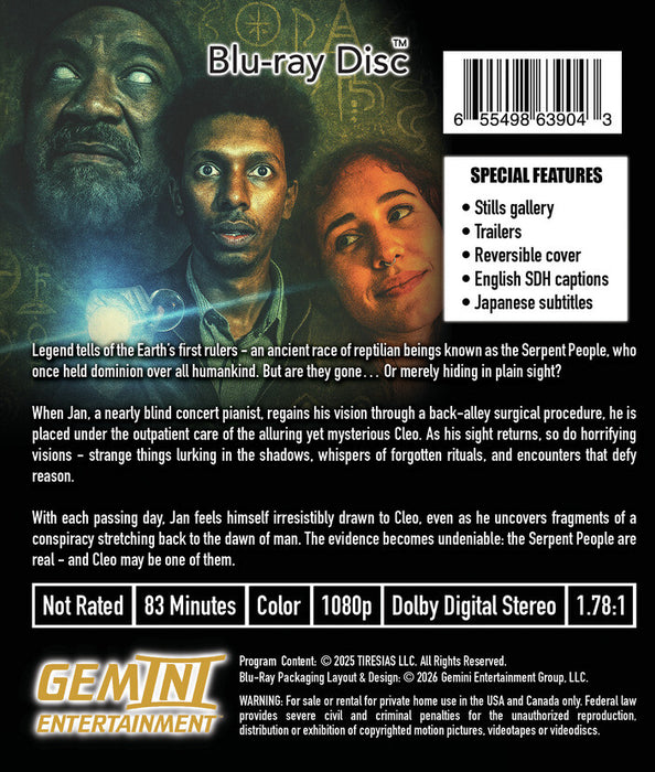 Tiresias (MOD) (BluRay Movie) - back cover art