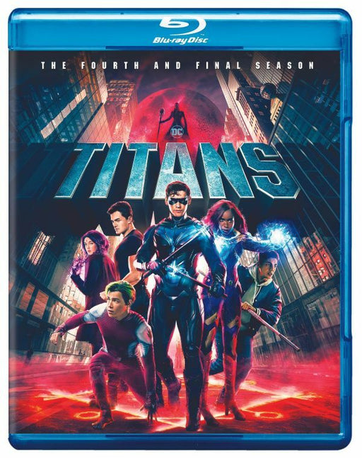 Titans: The Complete Fourth Season (MOD) (BluRay Movie) - movie cover art