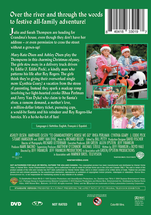 To Grandmother's House We Go (MOD) (DVD Movie) - back cover art