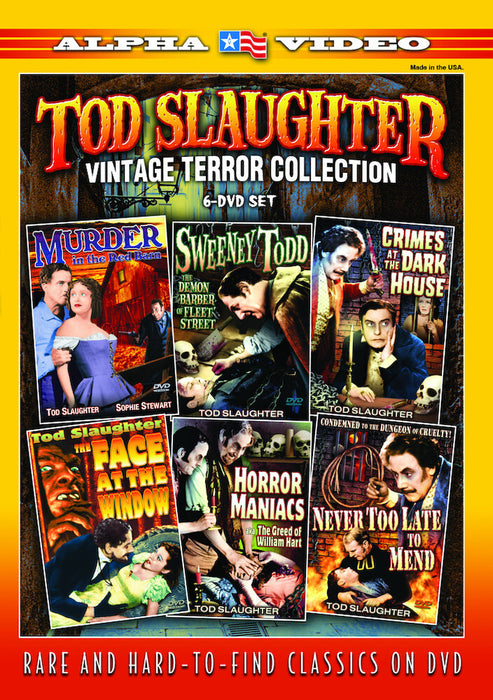 Tod Slaughter Vintage Terror Collection (MOD) (DVD Movie) - movie cover art