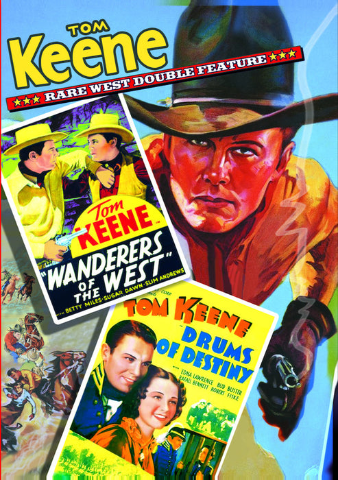 Tom Keene Double Feature: Wanderers of the West (1941) / Drums of Dest (MOD) (DVD MOVIE)
