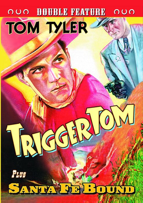 Tom Tyler Double Feature: Trigger Tom (1935) / Santa Fe Bound (1937) (MOD) (DVD MOVIE)