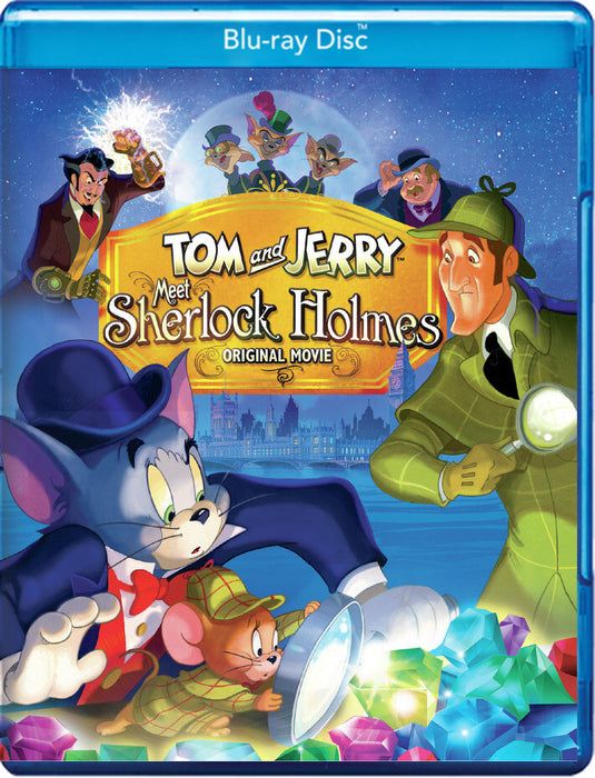 Tom and Jerry Meet Sherlock Holmes (MOD) (BluRay Movie) - movie cover art