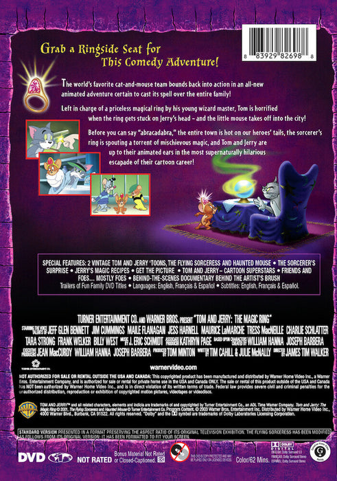 Tom and Jerry: The Magic Ring (MOD) (DVD MOVIE) image 2