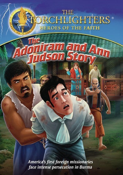 Torchlighters: Adoniram and Ann Judson (MOD) (DVD Movie) - movie cover art