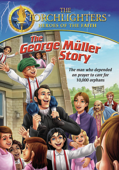 Torchlighters: George Muller Story (MOD) (DVD Movie) - movie cover art