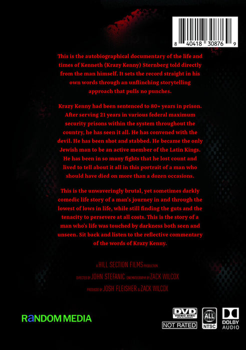 Touched By Darkness (MOD) (DVD Movie) - back cover art