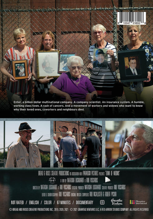 Town of Widows (MOD) (DVD Movie) - back cover art