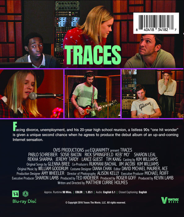 Traces (MOD) (BluRay Movie) - back cover art