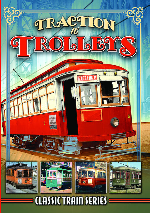 Traction N' Trolleys (Classic Train Series) (MOD) (DVD Movie) - movie cover art