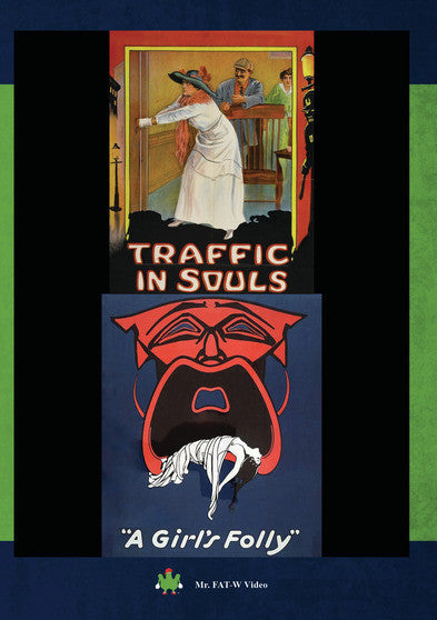Traffic In Souls and A Girls Folly (MOD) (DVD Movie) - movie cover art