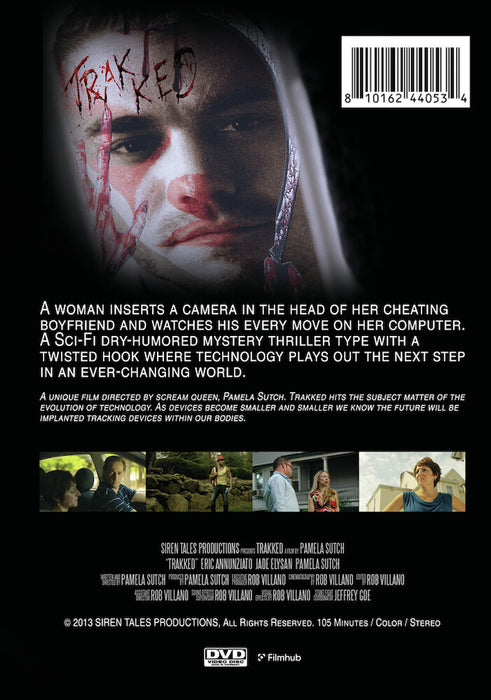 Trakked (MOD) (DVD Movie) - back cover art