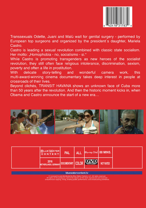 Transit Havana (MOD) (DVD Movie) - back cover art
