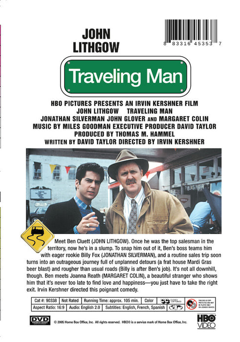 Traveling Man (MOD) (DVD Movie) - back cover art