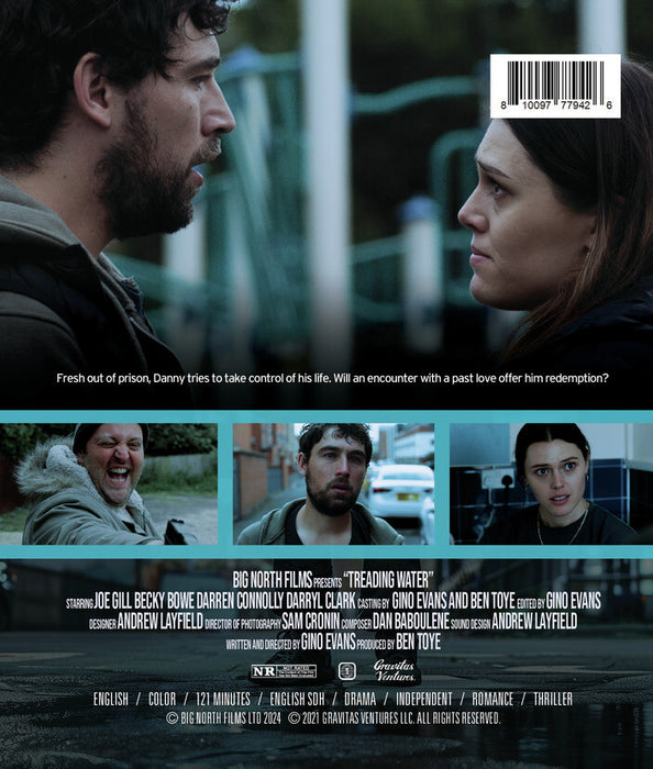 Treading Water (MOD) (BluRay Movie) - back cover art