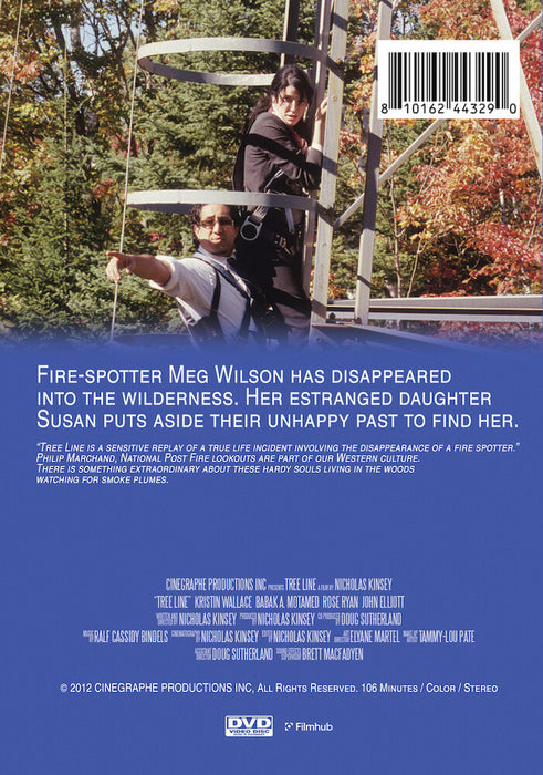 Tree Line (MOD) (DVD Movie) - back cover art