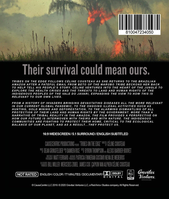 Tribes on the Edge (MOD) (BluRay Movie) - back cover art