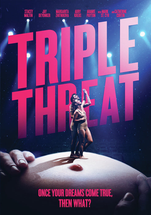 Triple Threat (MOD) (DVD Movie) - movie cover art