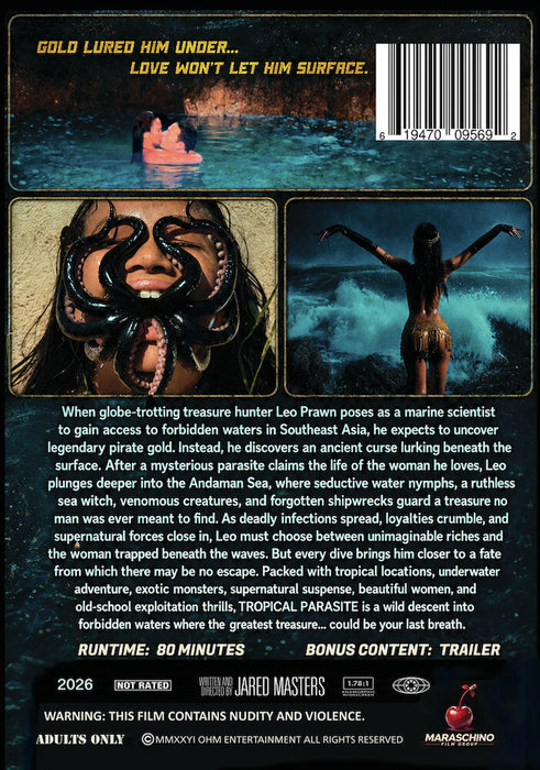 Tropical Parasite (MOD) (DVD Movie) - back cover art