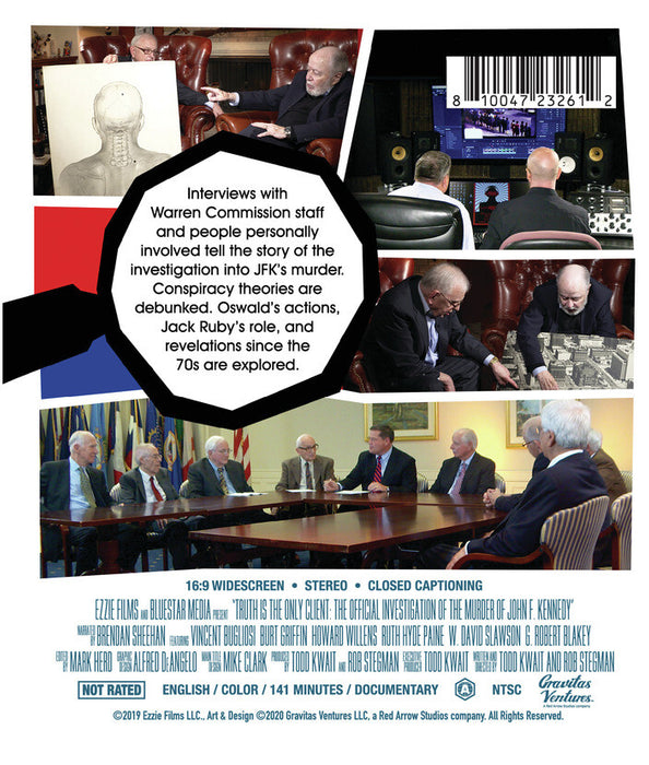 Truth is the Only Client (MOD) (BluRay Movie) - back cover art