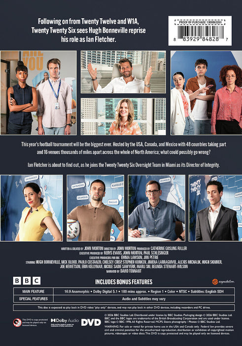 Twenty Twenty Six (MOD) (DVD Movie) - back cover art