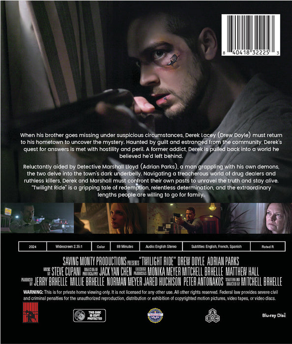 Twilight Ride (MOD) (BluRay Movie) - back cover art
