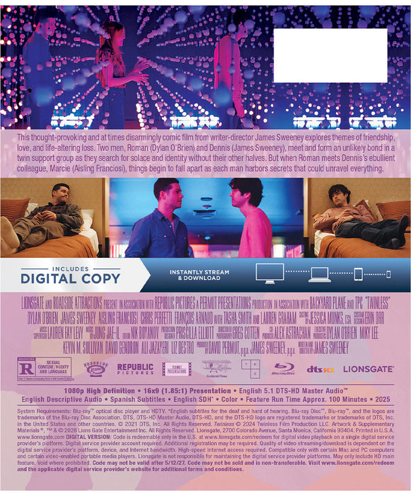 Twinless (MOD) (BluRay MOVIE) image 2