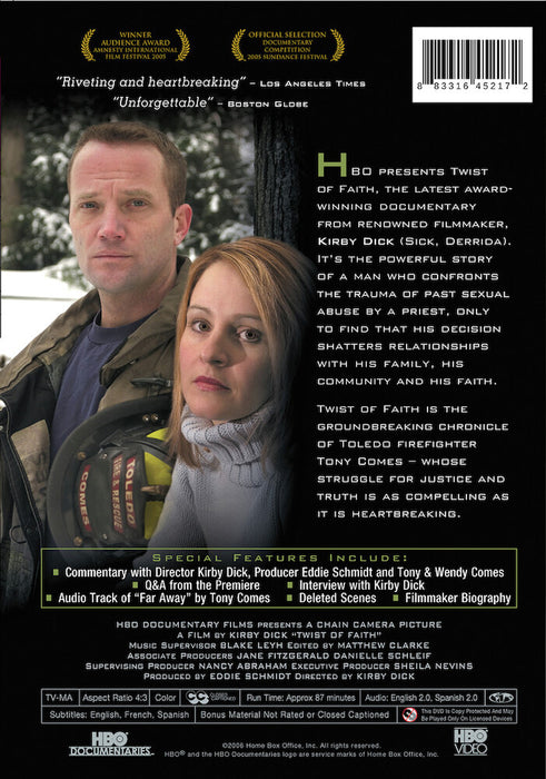 Twist of Faith (MOD) (DVD Movie) - back cover art