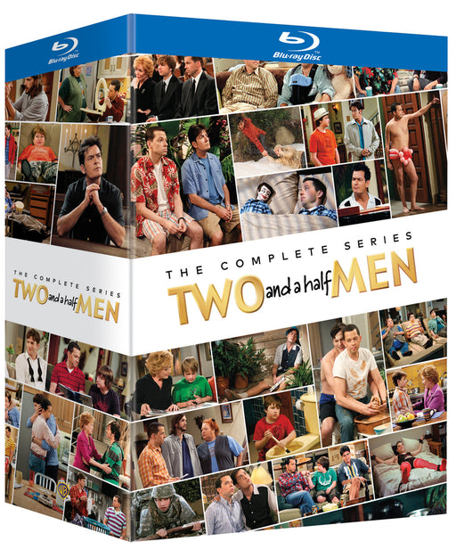 Two and a Half Men: The Complete Series (MOD) (BluRay Movie) - movie cover art