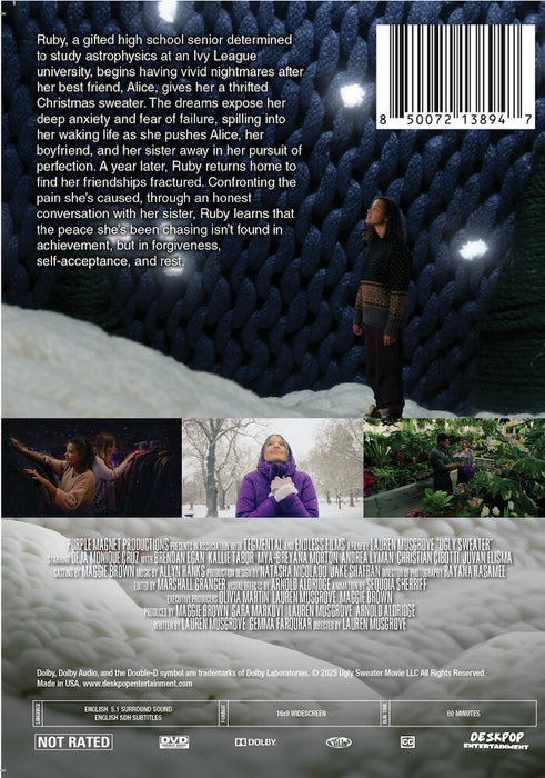 Ugly Sweater (MOD) (DVD Movie) - back cover art