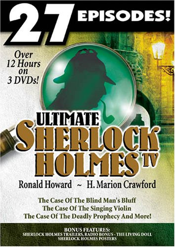 Ultimate Sherlock Holmes TV DVD - movie cover art