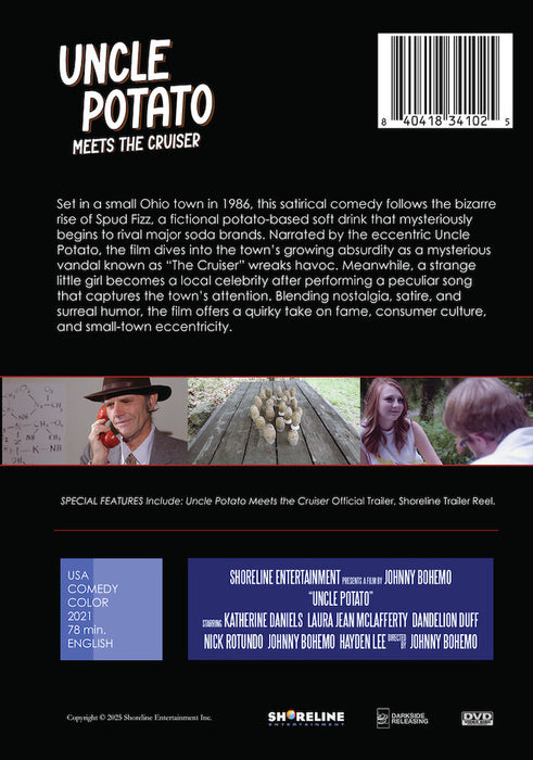 Uncle Potato (MOD) (DVD Movie) - back cover art