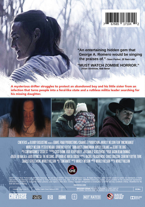 Uncontained (MOD) (DVD Movie) - back cover art