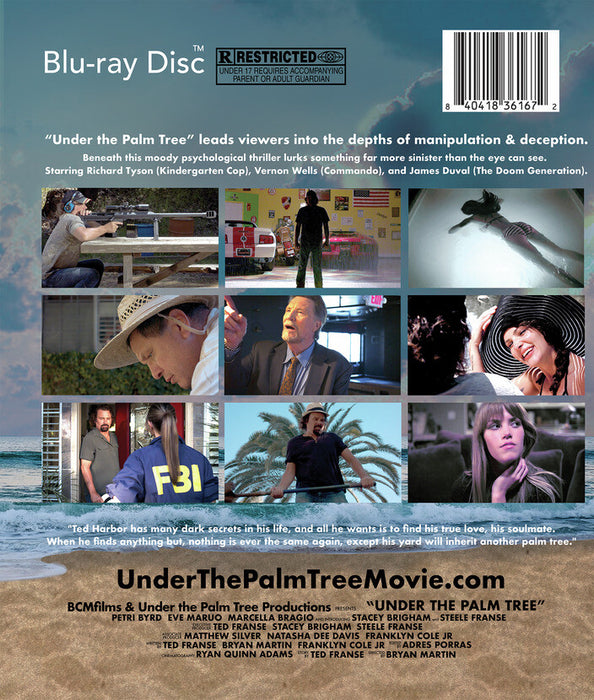 Under the Palm Tree (MOD) (BluRay Movie) - back cover art