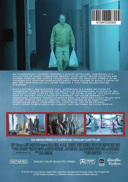 Undergods (MOD) (DVD Movie) - back cover art