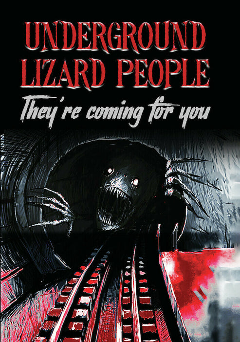 Underground Lizard People: They're Coming For You (MOD) (DVD Movie) - movie cover art