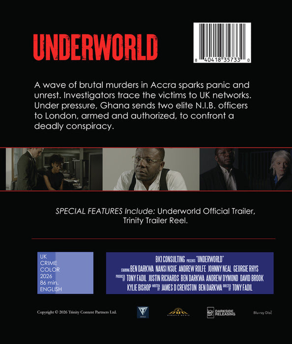 Underworld (MOD) (BluRay Movie) - back cover art
