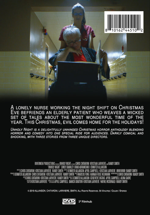 Unholy Night (MOD) (DVD Movie) - back cover art