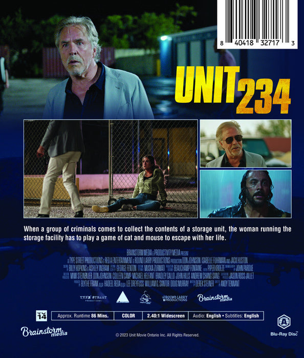 Unit 234 (MOD) (BluRay Movie) - back cover art