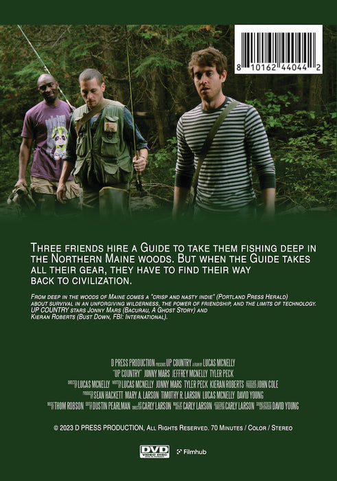 Up Country (MOD) (DVD Movie) - back cover art