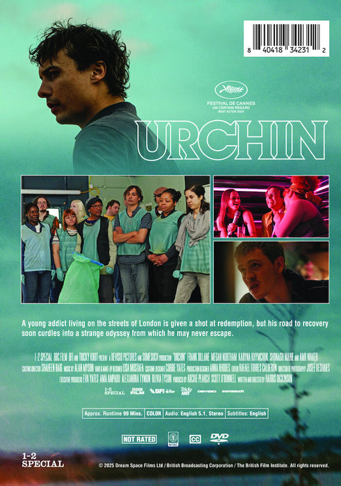 Urchin (MOD) (DVD Movie) - back cover art