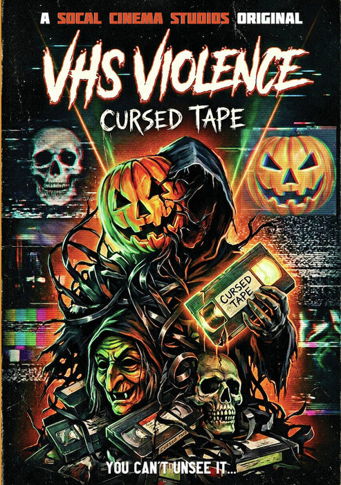 VHS Violence: Cursed Tape (MOD) (DVD Movie) - movie cover art