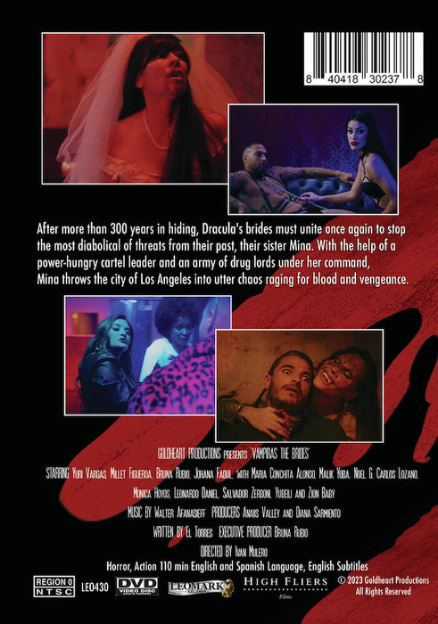 Vampiras: The Brides (MOD) (DVD Movie) - back cover art