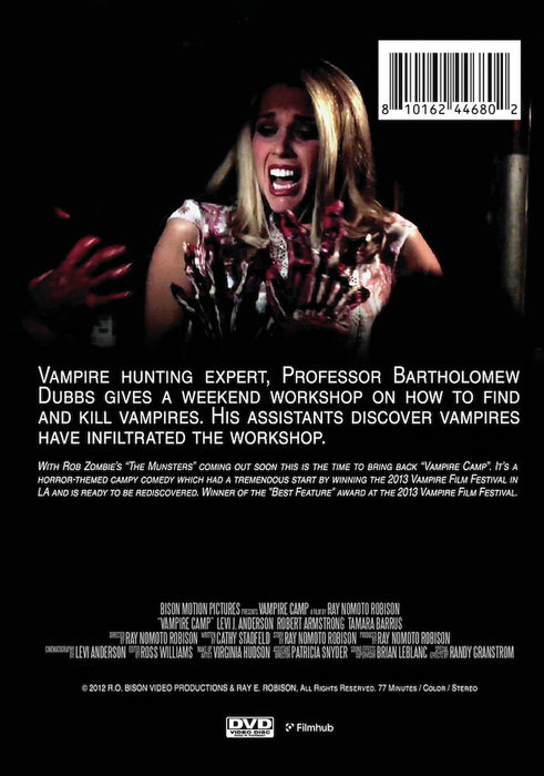 Vampire Camp (MOD) (DVD Movie) - back cover art